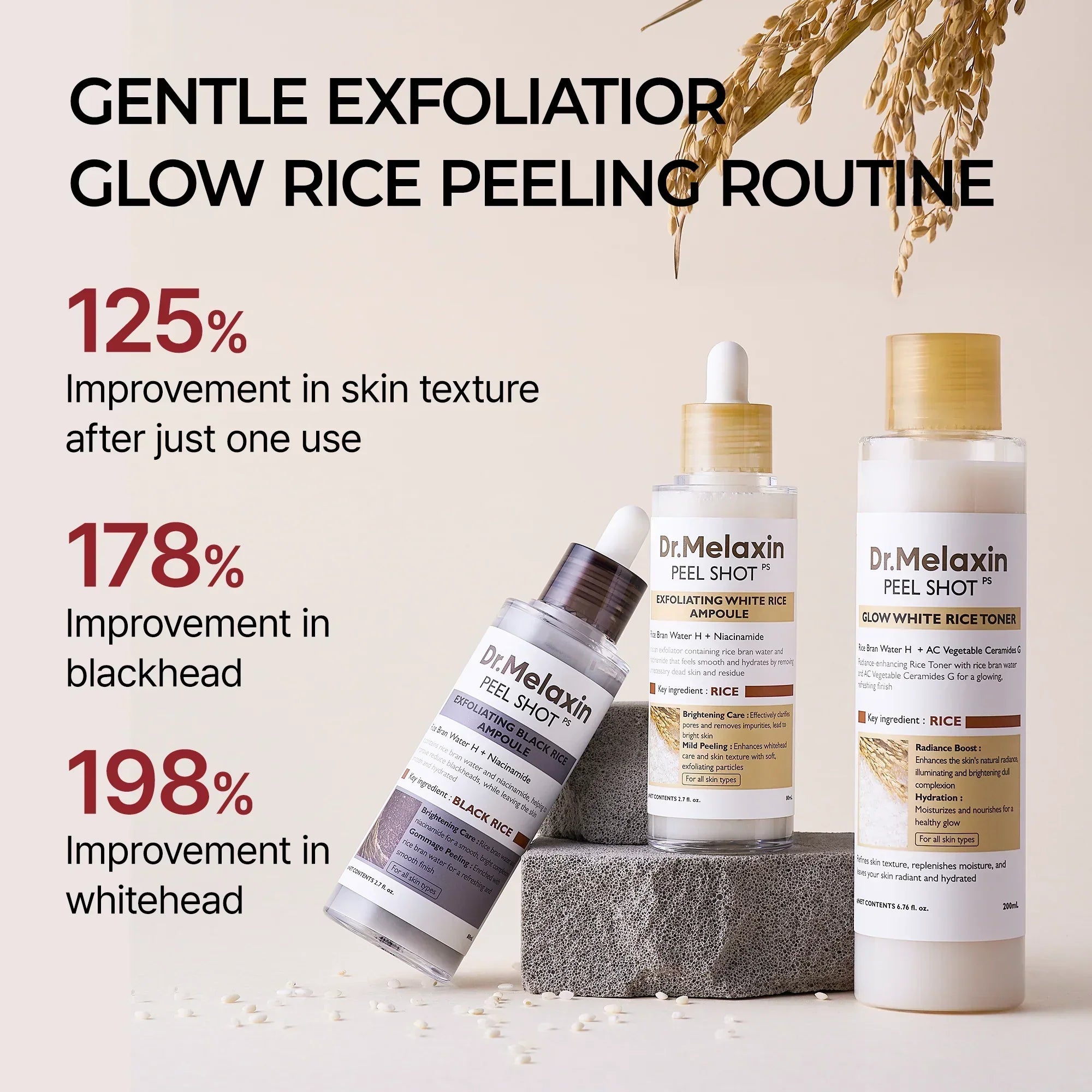 Peel Shot Glow Rice Linie
