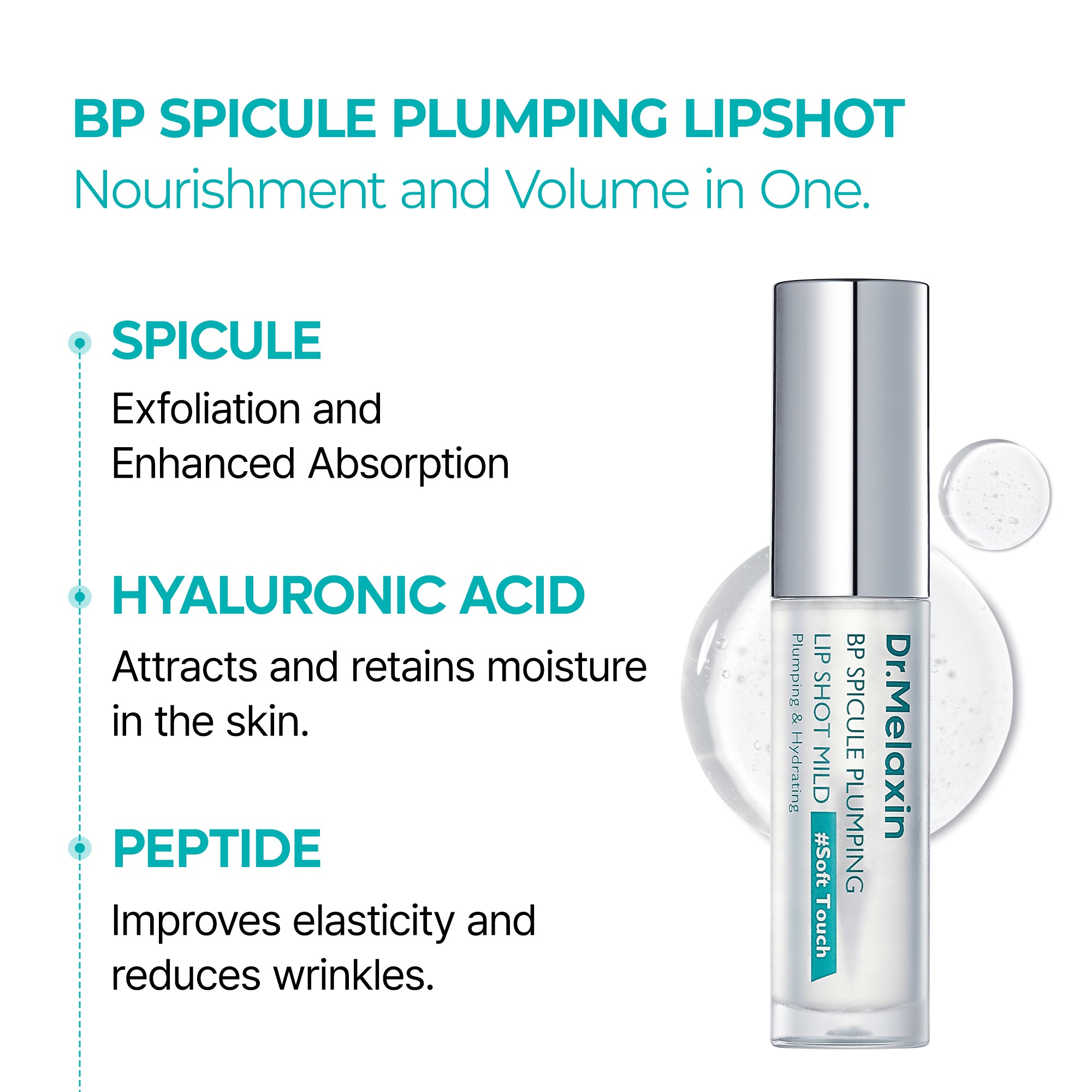 BP Spicule Plumping LIP Shot – Mild