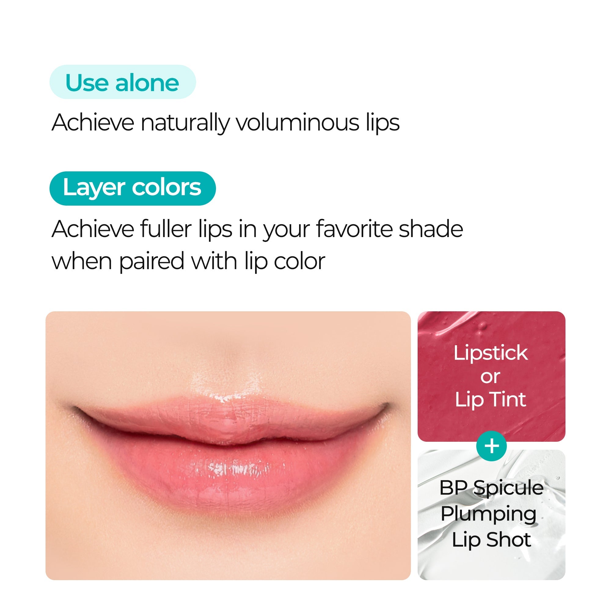 BP Spicule Plumping LIP Shot – Mild
