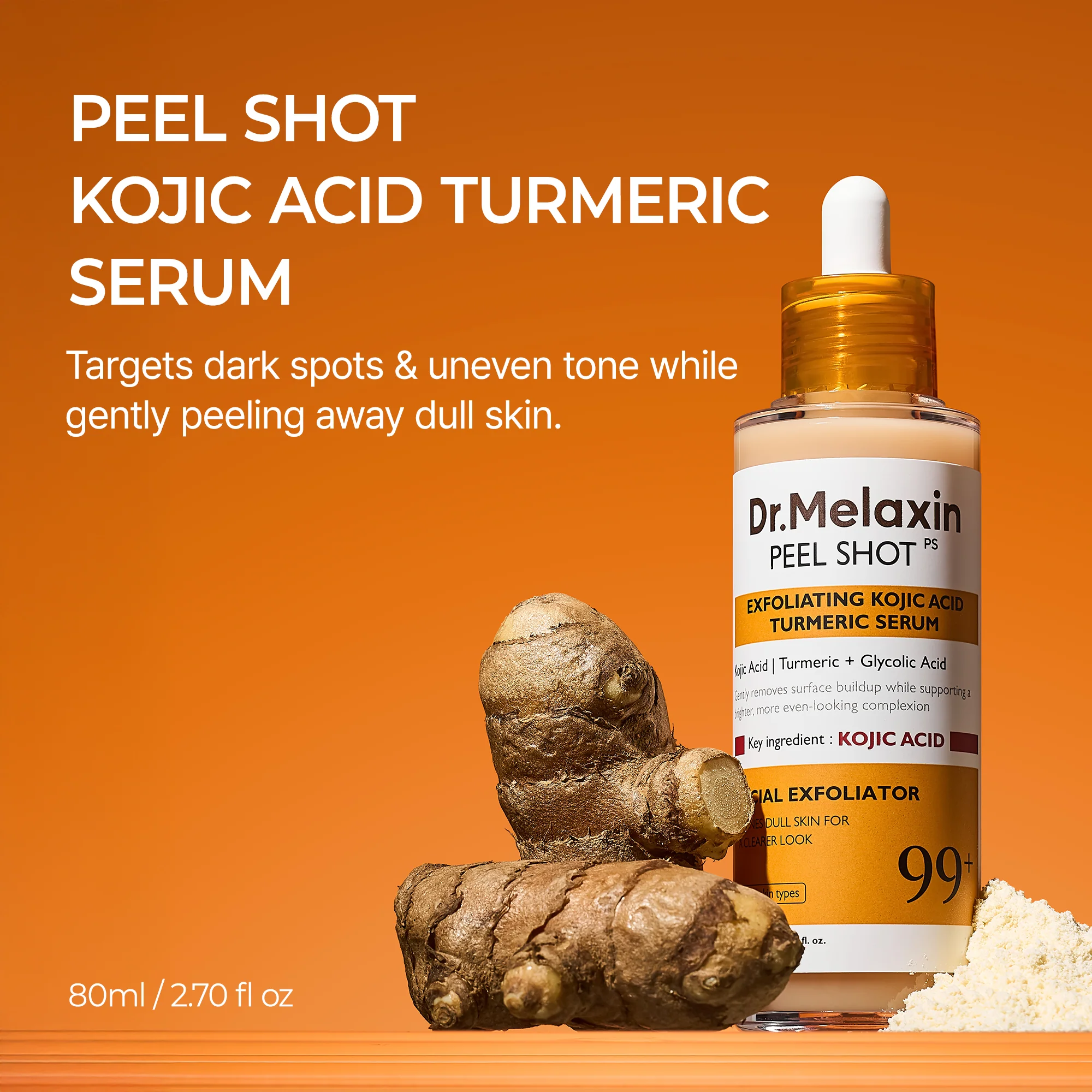 Peel Shot Kojisäure Kurkuma Serum